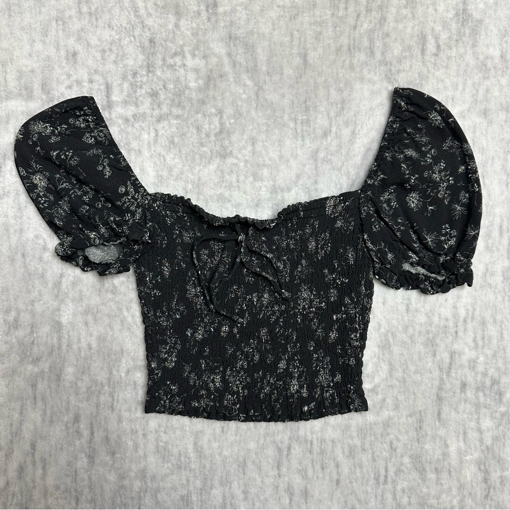 Aritzia Wilfred New Smocked Blouse